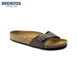 BIRKENSTOCK Madrid BF Dark Brown รองเท้าแตะ Unisex สีน้ำตาลเข้ม รุ่น 40391 (regular)