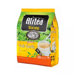 New​ Packaging 🍵ชาชัก Alitea Warung Teh Tarik ชานมสำเร็จรูป สูตรคลาสสิค​ (1ห่อ 20ซอง)