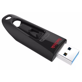 NNP-จจน.32GB Flash Drive SANDISK ULTRA (SDCZ48) USB 3.0 Black รับประกัน 5Y ออกใบกำกับภาษีได้