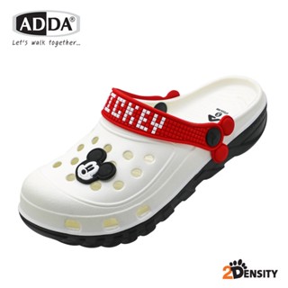 ADDA 2density รองเท้าแตะ รองเท้าหัวโต Mickey สำหรับผู้หญิง รุ่น 5TD24-W6 (ไซส์ 4-6)