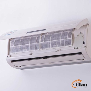 Glanxuan แผ่นกรองอากาศ แผ่นกรองฝุ่น ช่วยกรองฝุ่นขนาดเล็ก PM 2.5 Air conditioning filter