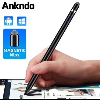 Ankndo Stylus ปากกาโทรศัพท์ ปากกาทัชสกรีน Capacitive ปากกาสไตลัส เขียนหน้าจอ ปากกาสไตลัส ปากกาเขียนหน้าจอ สำหรับโทรศัพท์