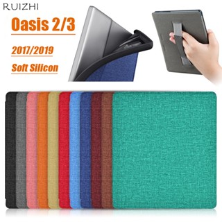 เคสโทรศัพท์มือถือ ซิลิโคน แม่เหล็ก ตั้งหลับอัตโนมัติ สําหรับ Kindle Oasis 9th 10th Generation 2/3 2017 2019 2021 7 นิ้ว