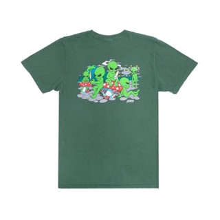 SLUM LTD - RIPNDIP F22 Space Gang Tee Olive