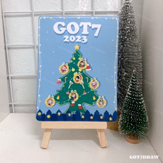 ปฏิทิน Got7 2023💙🎄สีฟ้า