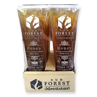 ซันฟอเรสต์ น้ำผึ้ง 130กรัม ยกแพ็ค 6หลอด SUNFOREST HONEY