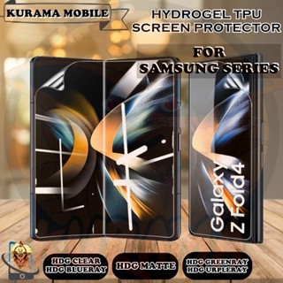 Krm ฟิล์มกันรอยหน้าจอไฮโดรเจล แบบฝาพับ สําหรับ Samsung Z Fold 5 Z Flip 5 Z Fold 4 Z Flip 4 Z Fold 3 Z Flip 3 Z Fold 2 Z