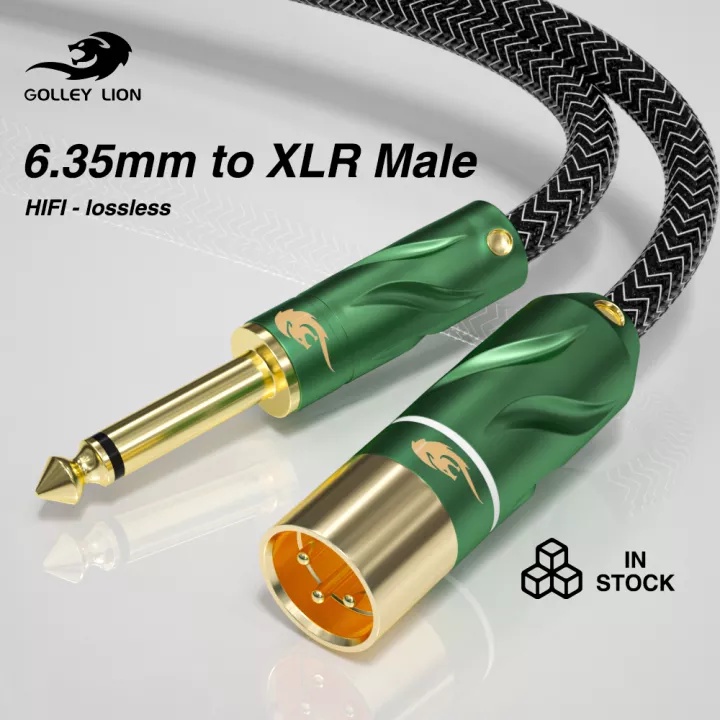 #GolleyLion
#สายสัญญาณเสียง
#สายXLR
#วัสดุระดับพรีเมียม
#ตัวนำชุบเงิน