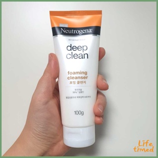 Neutrogena คลีนเซอร์โฟมทําความสะอาดล้ําลึก