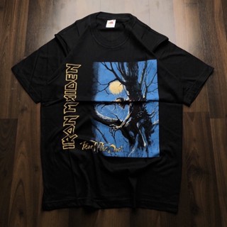 เสื้อยืด พิมพ์ลาย Iron MAIDEN FEAR OF THE DARK สําหรับผู้ชาย