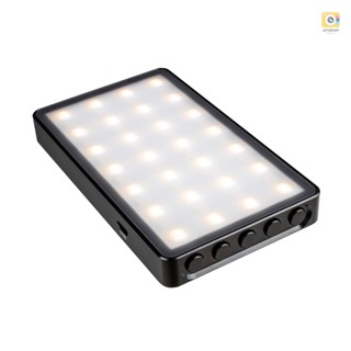 Weeylite RB08P ไฟลบเงาถ่ายวิดีโอ RGB LED 2500K-8500K CRI 95+ 8W แบตเตอรี่ภายใน 3000mAh ขนาดพกพา สําหรับถ่ายรูป สตูดิโอ