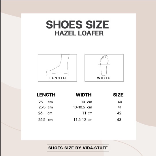 รองเท้าหนังผู้ชายคาดเหล็ก Vida รุ่น Hazel Loafer