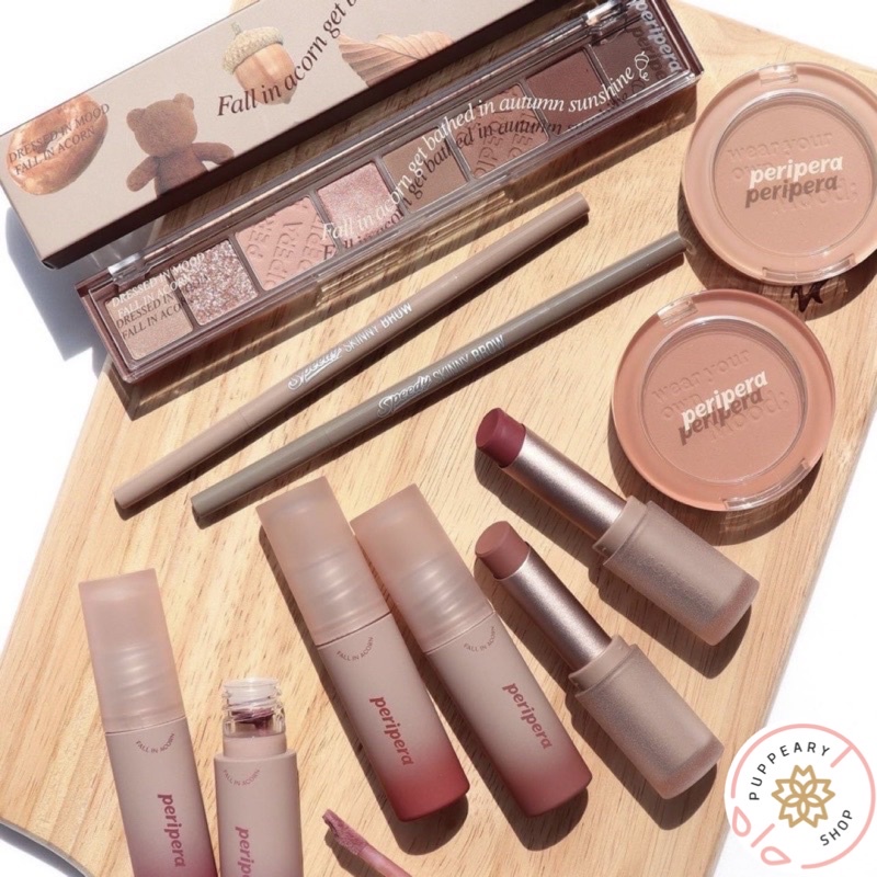 (แท้/พร้อมส่ง) PERIPERA FALL IN ACORN COLLECTION