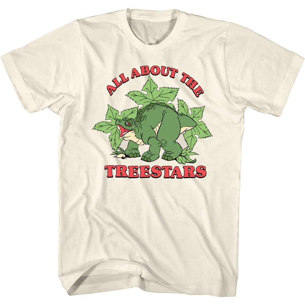 All About The Treestars Land Before Time T-Shirt เสื้อผู้ชายเท่ เสื้อยืดผู้ชาย