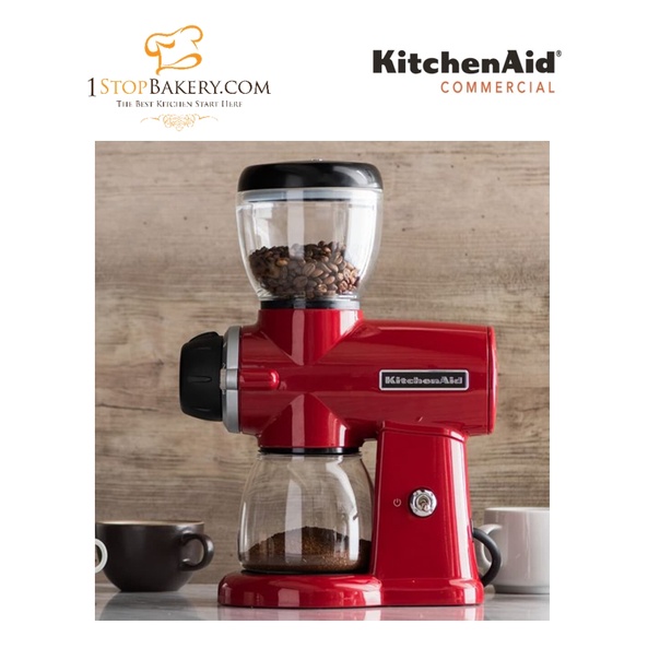 Kitchen Aid 5KCG0702BER Artisan Burr Grinder Empire Red / เครื่องบดกาแฟ