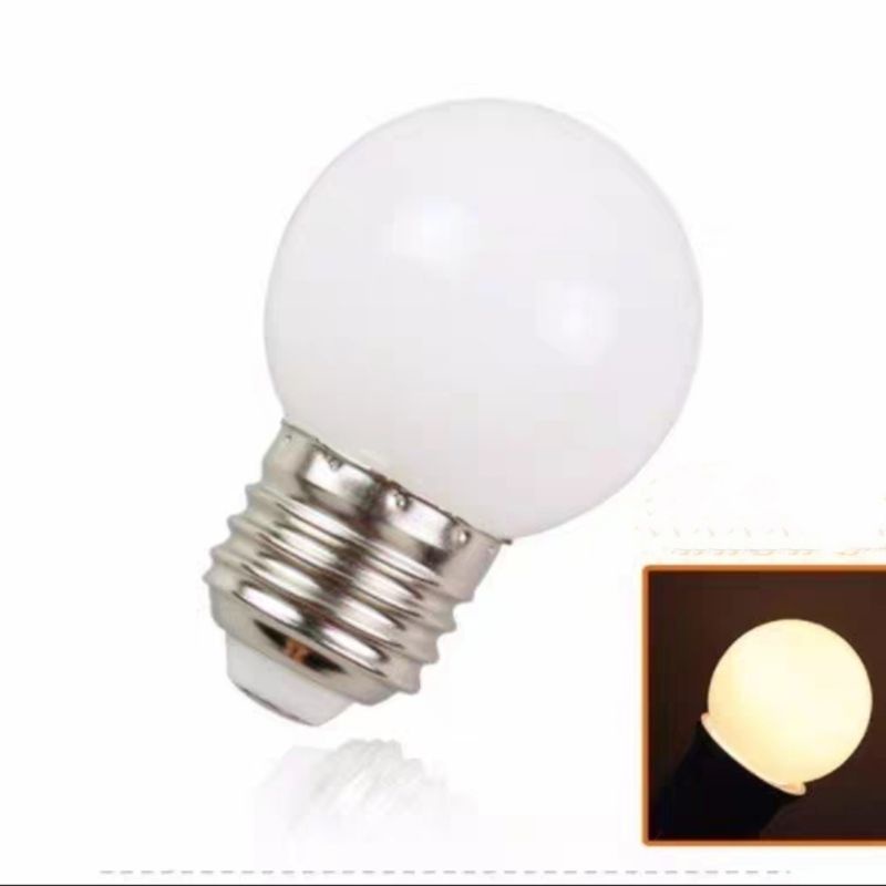 หลอดไฟLED 3W, 5W ขั้วเกลียวE27 ขนาด7ซม สีวอม ใช้สำหรับประดับตกแต่ง