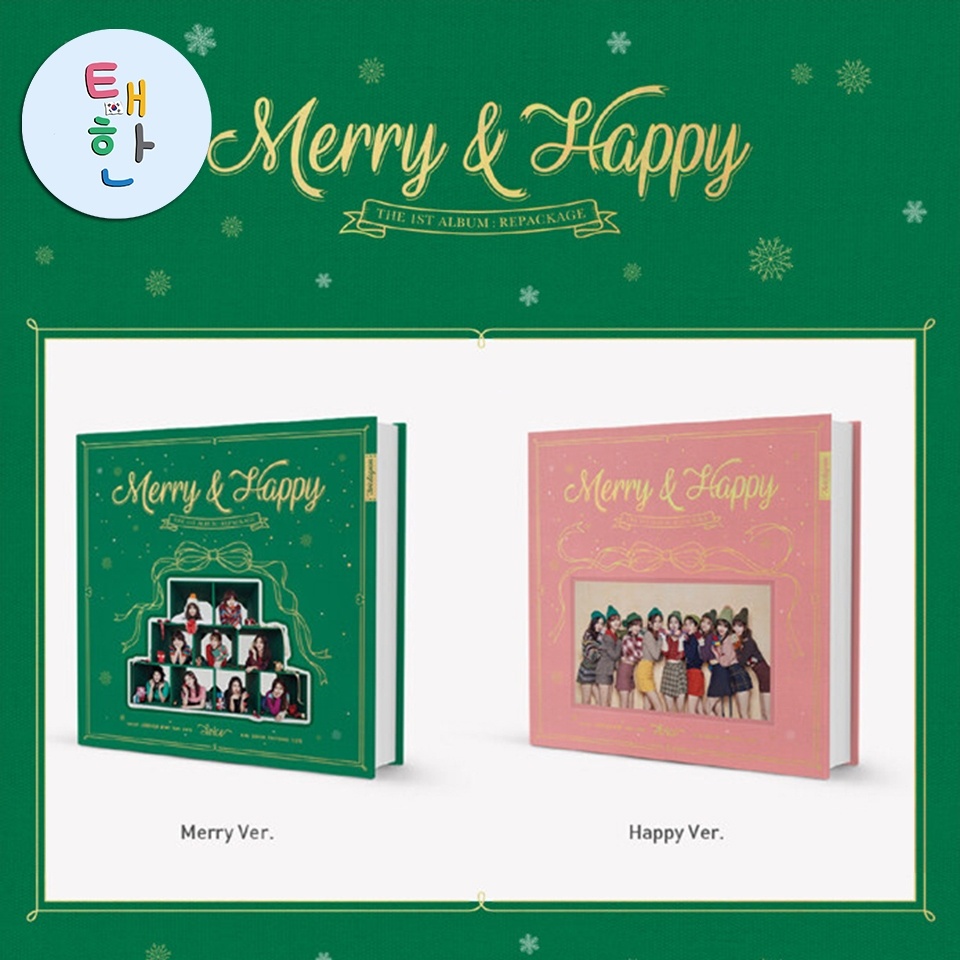 พร้อมส่ง [TWICE] MERRY & HAPPY (Merry ver. / Happy ver.)