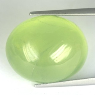 พลอยหลังเบี้ยพรีไนท์ (Prehnite) นน28.75กะรัต