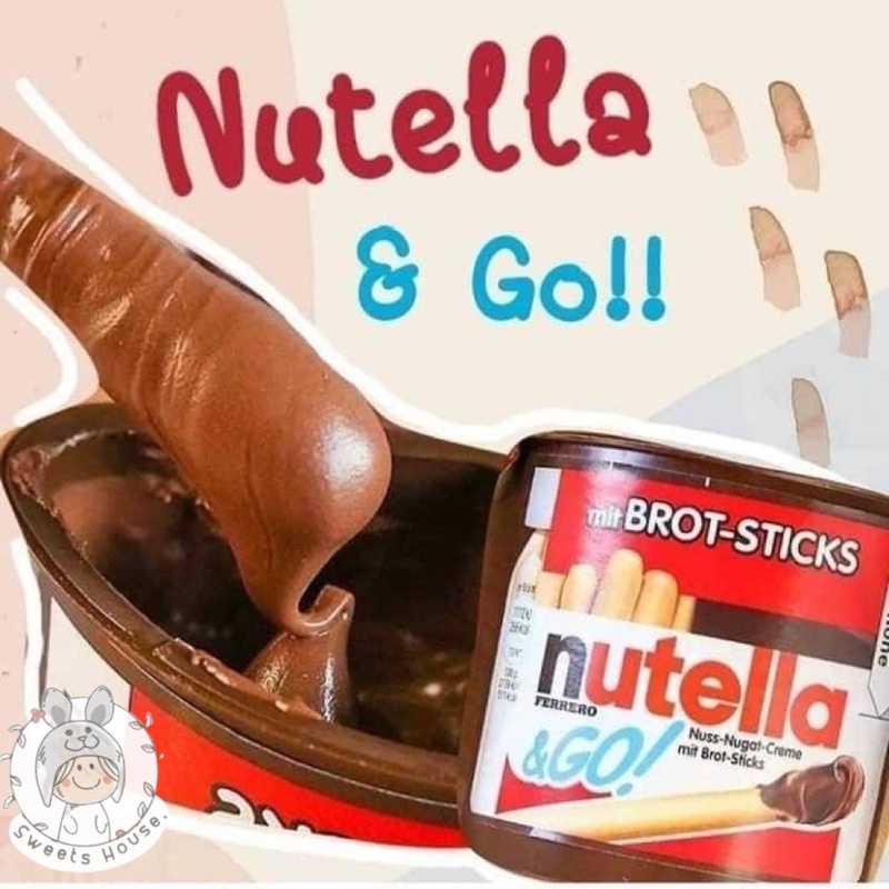 Nutella &amp; Go บิสกิตจิ้มช็อกโกแลต