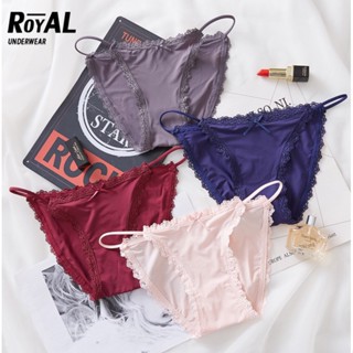 royalunderwear กางเกงในเอวตำ่ sexy บิกินี่ ขอบลูกไม้ เก๋ๆ กางเกงในผู้หณิงเซ็กซี่ สไตส์ญี่ปุ่น BBA61