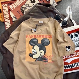 เสื้อ Micky ผ้าคอสตอน