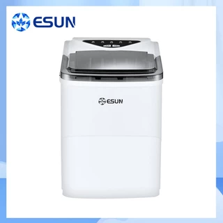ESUN รุ่น EIM-15A [แผงปุ่มกดไทย] เครื่องทำน้ำแข็ง ทำเองได้ที่บ้านง่ายๆ สะอาด ปลอดภัย Ice Maker สีขาว