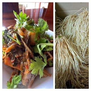 กิมจิยูนาน ผสมรากชู ผักกาดดองสูตรดั้งเดิมไร้สารกันบูด1000กรัมเผ็ดเปรี้ยว