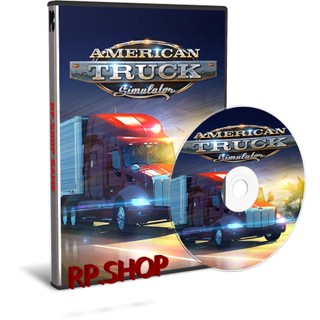 แผ่นเกมคอม PC - American Truck Simulator + All DLCs ครบ [4DVD + USB + ดาวน์โหลด]