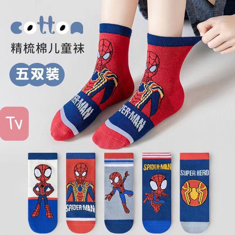 ชุดถุงเท้าเด็กฤดูใบไม้ร่วงและฤดูหนาว 10 คู่ผ้าฝ้ายลายหนาคุณภาพสูงสําหรับเด็กทารก