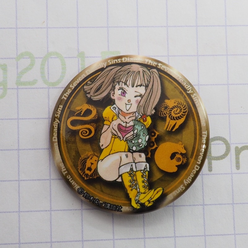The Seven Deadly Sins Can Badge -Diane