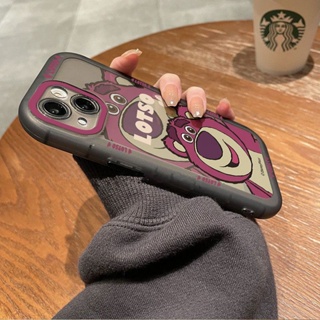 เคสโทรศัพท์มือถือ ลายหมีสตรอเบอร์รี่น่ารัก สําหรับ Apple Iphone 11 12 13 14Pro Max 7 8p XR XS 7plus 11promax xsmax GRPC