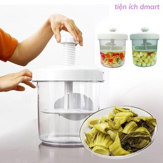 hộp muối dưa cà nhựa Việt Nhật cao cấp có 2 size