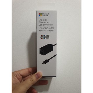 Microsoft Surface USB-C to Ethernet and USB 3.0 Adapter