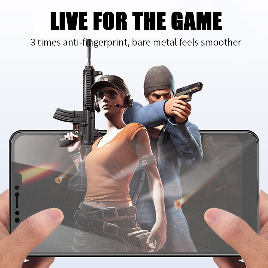 2 PC Matte tempred glass สําหรับ Xiaomi POCO X3 X4 X5 X6 X7 NFC X4 GT M3 M4 M5 M5s M6 M7 F3 F4 F5 F6 F7 Pro Ultra C40 C61 C65 C71 C75 C85 ฟิล์มป้องกันลายนิ้วมือ - รูปที่ 5