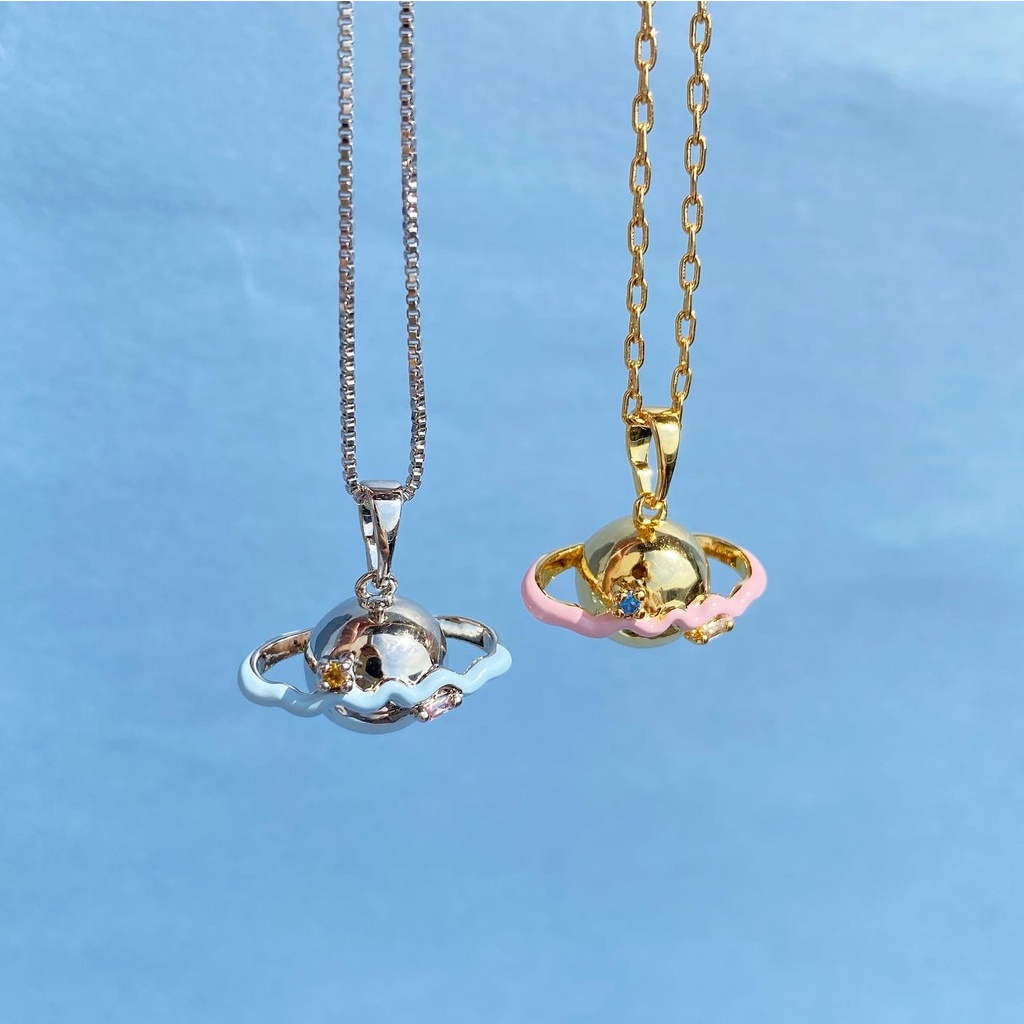 play.palette - Confetti Saturn necklace