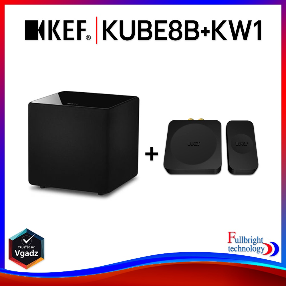 KEF Bundle SET KUBE+KW1 Wireless Kit ซับวูฟเฟอร์ แถมฟรี KW1 รับประกันศูนย์ไทย 1 ปี
