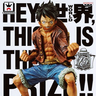 Luffy ของแท้ JP แมวทอง - King of Artist Banpresto [โมเดลวันพีช]