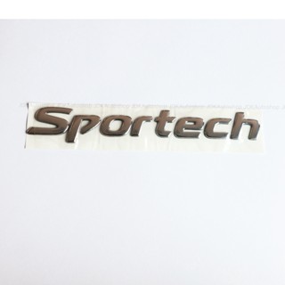 โลโก้ Sportech สำหรับ NISSAN ALMERA นิสสัน อัลเมร่า ขนาด 15 x 2.5 cm.