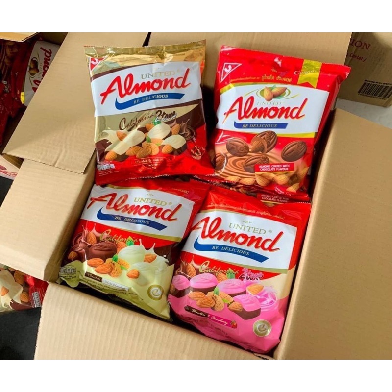 ช็อกโกแลตAlmond พร้อมส่ง