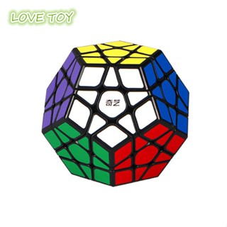 Nkodok Qiyi 3x3 Speed Cube Dodecahedron Professional Magic Cube พัฒนาสมองของเล่นปริศนาสําหรับเด็ก