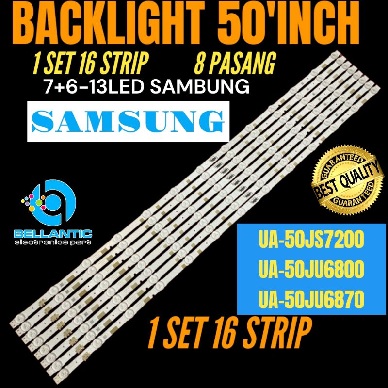 SAMSUNG 50INCH LED TV BACKLIGHT UA-50JS7200-UA-50JU6800-UA-50JU6870 50INCH LED TV BACKLIGHT
