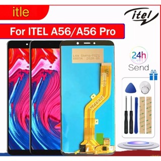 จอชุดLCD For ITEL A56/A56 Pro Display Touch Screen Digitizer Assembly Replacement For ITEL A56 A56 Pro จอชุด