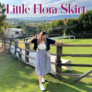 staycheapness | พร้อมส่ง : Little Flora Skirt🌷กระโปรงสาวอวบ เอว28-56นิ้ว