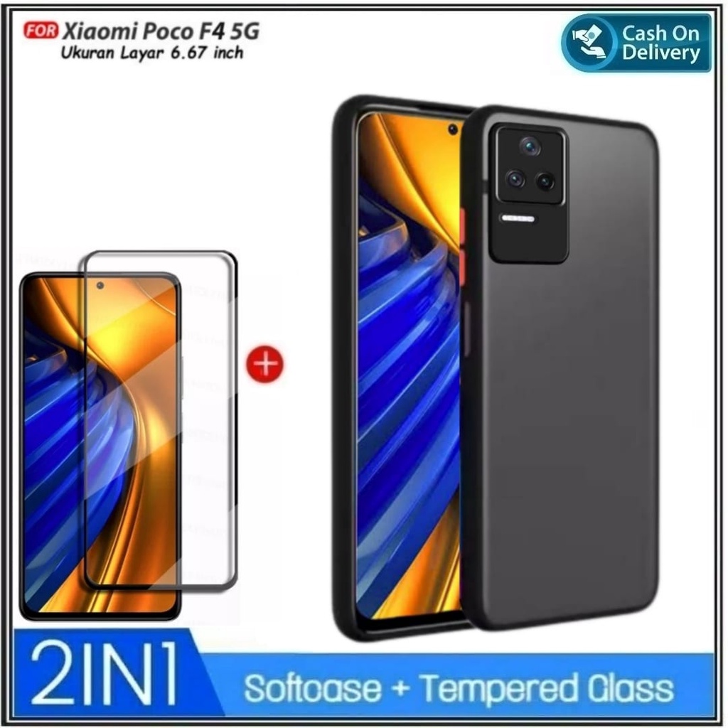 Riyanali_Shop PACKAGE 2IN1 Case Dove Poco M3 Pro 5G / M4 Pro 4G / C40 / F4 GT 5G / F4 5G Transparent