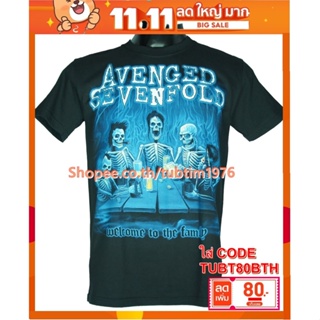 เสื้อวง Avenged Sevenfold เสื้อยืดแฟชั่นวงดนตรี เสื้อวินเทจ อะเว็นจด์เซเวนโฟลด์ A7X A7x1345