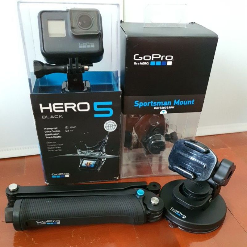 กล้อง GoPro พร้อมอุปกรณ์ ตามรูป | Shopee Thailand