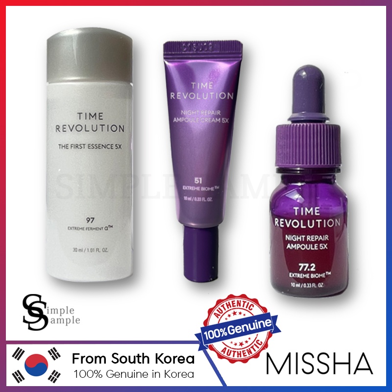 [MISSHA] Time Revolution 5th gen The First Essence 5X 30ml / Night