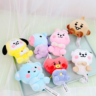 ตุ๊กตา BTS KPOP BT21 Seated Doll 20 ซม. ของเล่นสําหรับเด็ก TATA COOKY CHIMMY KOYA SHOOKY MANG