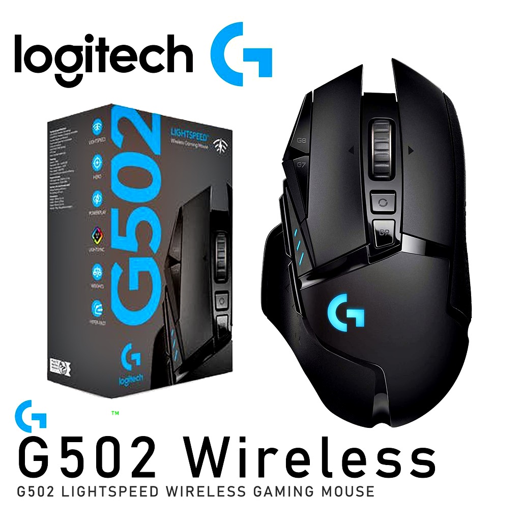 ⚡️เมาส์เกมมิ่งไร้สาย⚡️ LOGITECH G502 Lightspeed Wireless Gaming Mouse 2y.