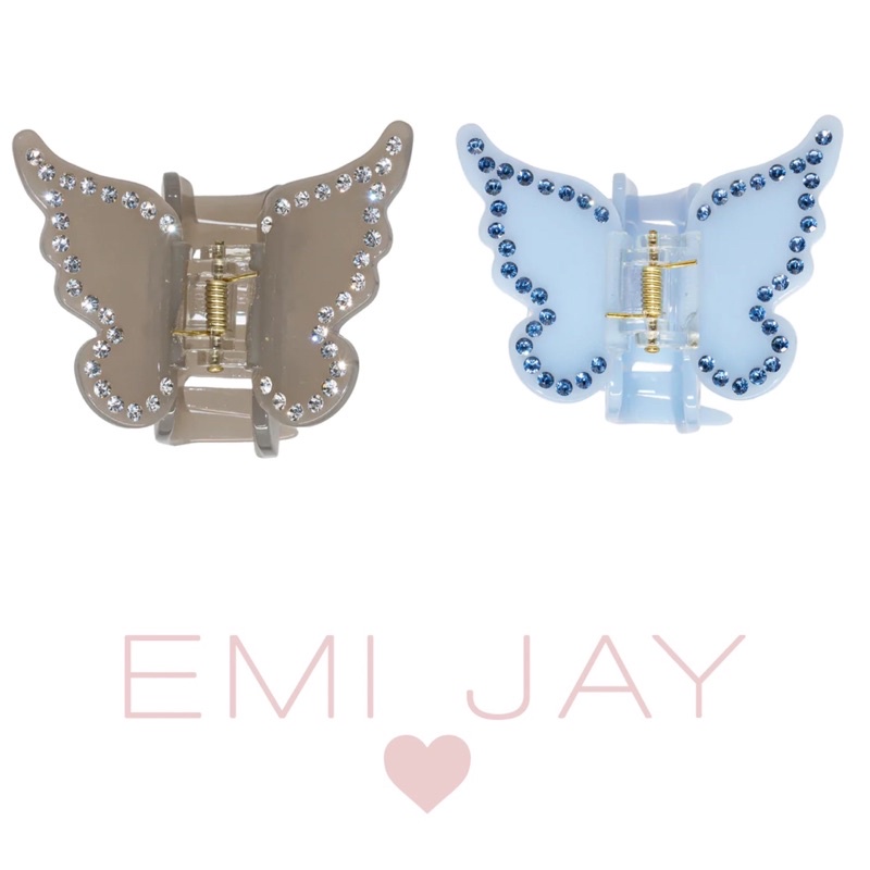 🍀พรีออเดอร์🍀 ♥️ส่งฟรีไม่ต้องใช้โค้ด♥️ EMI JAY MINI MARIPOSA CLIP